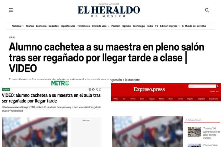 Caso de agressão a professora em Brumado ganha destaque internacional