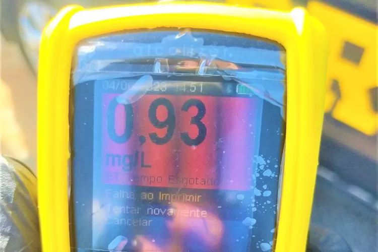 Jequié: Motociclista alcoolizado e sem CNH se envolve em acidente na BR-116