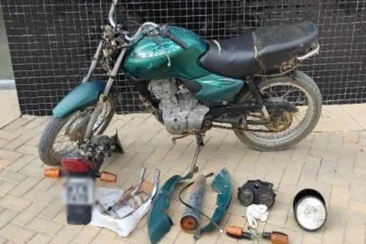 79ª CIPM recupera motocicleta furtada em Caetanos