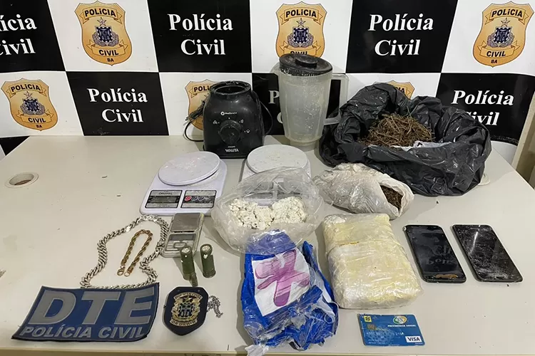 Laboratório de refino de cocaína é localizado em Juazeiro