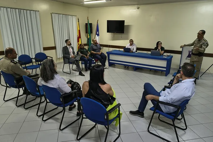 Conseg debate ações conjuntas com o comandante do 24º BPM em Brumado