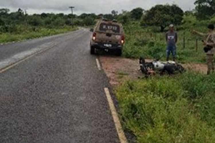 Candiba: Motociclista fica ferido em colisão na BA-612; envolvidos não tinham CNH