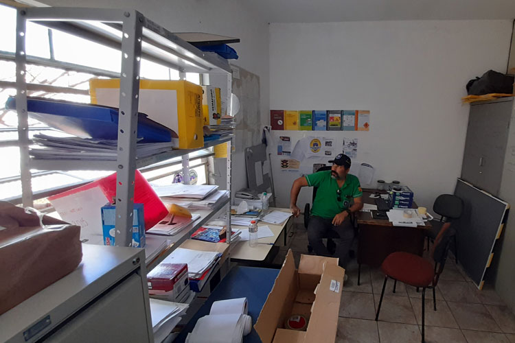 Brumado: Escritório da SMTT é revirado por invasores durante o feriado de São João