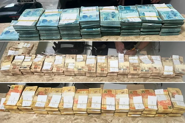 Tanhaçu: Homem é detido na BA-026 transportando R$ 1,3 milhão em mala para Alagoas