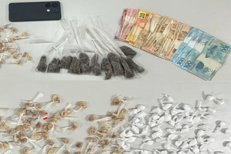 80ª CIPM prende indivíduo com vasta quantidade de drogas em Condeúba