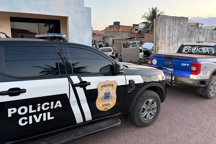 Polícia Civil estoura desmanche clandestino e prende quatro suspeitos em Seabra