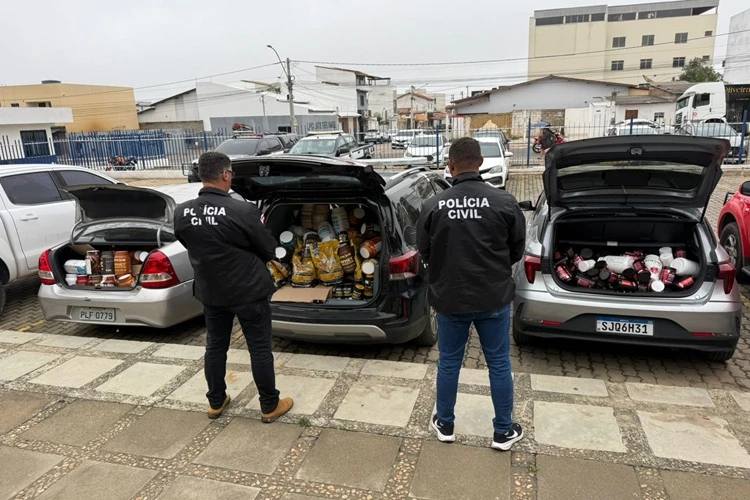Operação Cyberconnect apreende suplementos de quase R$ 1 milhão em Vitória da Conquista