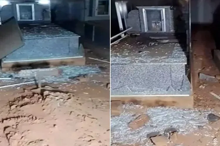 Jovem de 20 anos é detido suspeito de violar túmulo de mulher em Feira da Mata