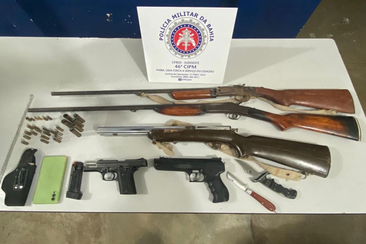 Livramento de Nossa Senhora: Homem é preso após realizar disparos em carreata do PT