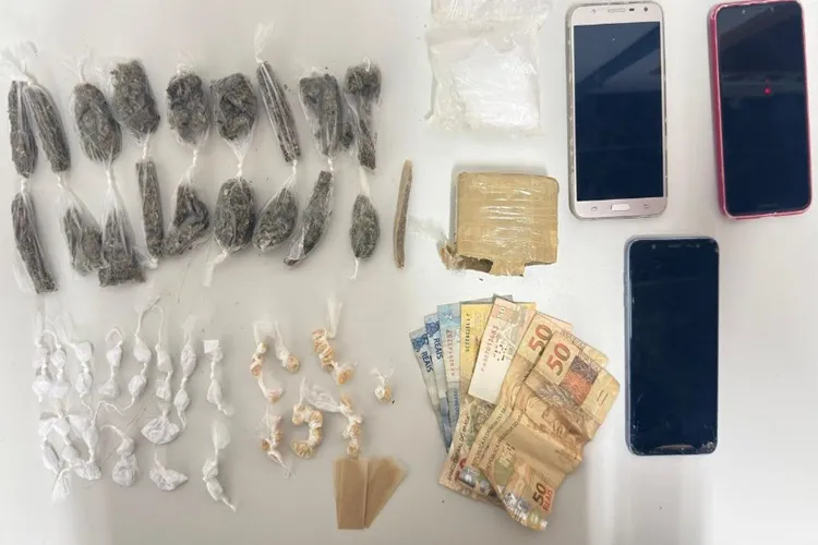 Homem é preso suspeito de tráfico de drogas em Ribeirão do Largo