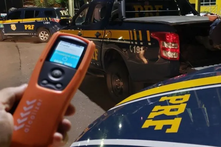 Motorista de caminhão é preso por embriaguez na BR-242 em Seabra