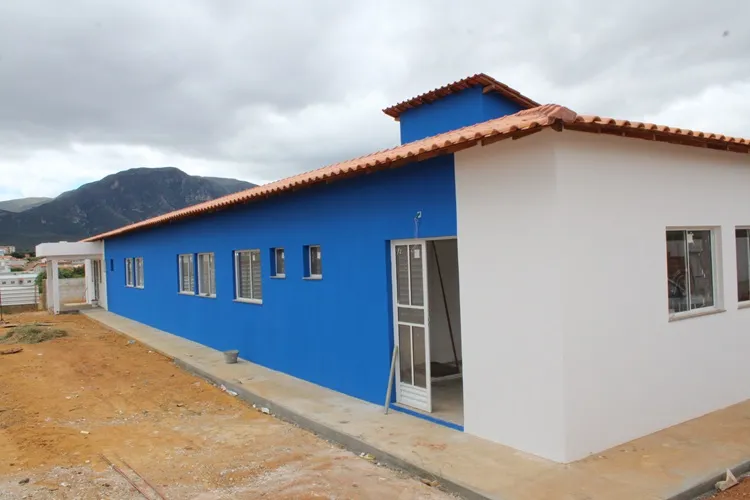 Obras da nova UBS do Taquari atingem 80% em Livramento de Nossa Senhora