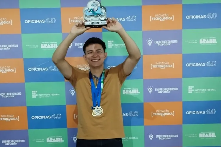 Brumado: Aluno do Ifba é vice-campeão na Olimpíada Brasileira de Robótica
