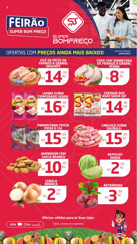 Confira as promoções no Supermercado Super Bom Preço em Brumado