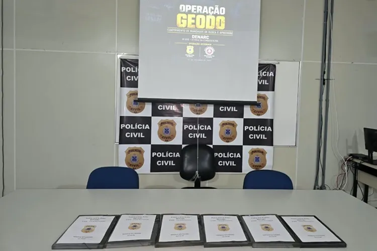 Operação Geodo prende cinco pessoas e desmantela bunker do tráfico em Vitória da Conquista