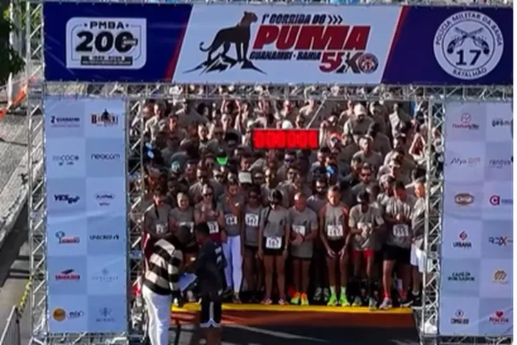 Primeira Corrida de Rua marca celebrações de 36 anos do 17º BPM em Guanambi