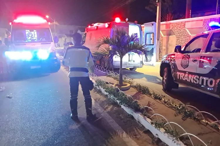 Menor de moto atropela pedestre e é socorrida em estado grave em Guanambi