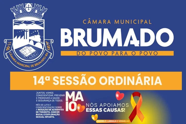 AO VIVO: 14ª Sessão Ordinária da Câmara de Vereadores de Brumado