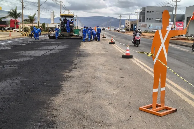 Brumado inicia pavimentação asfáltica para modernizar entrada da cidade na BA-262