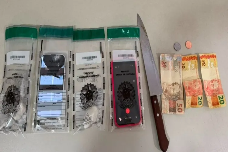 Jovem de 18 anos é preso com drogas e reage à abordagem em Bom Jesus da Lapa