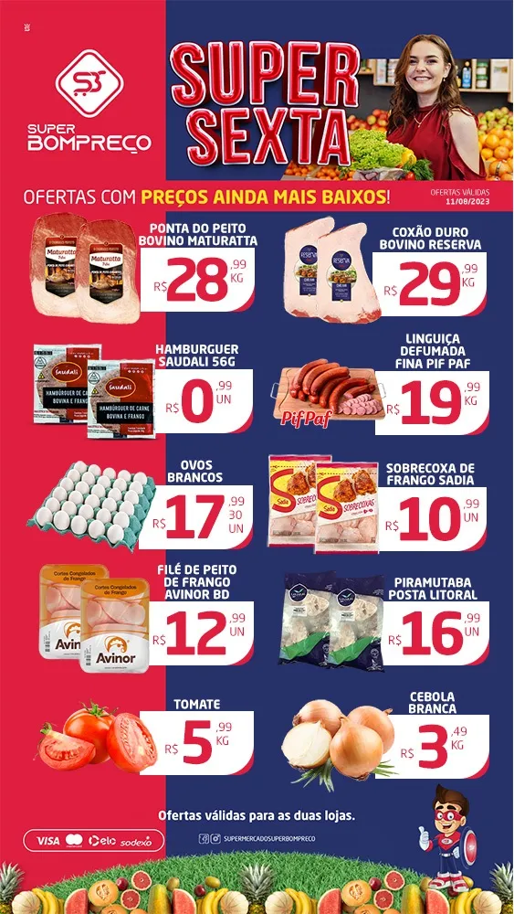Confira as promoções no Supermercado Super Bom Preço em Brumado