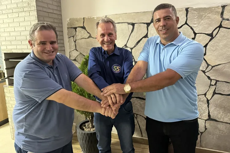 Roberval destaca gestão e lança pré-candidaturas de Fernando e Álvaro em Dom Basílio