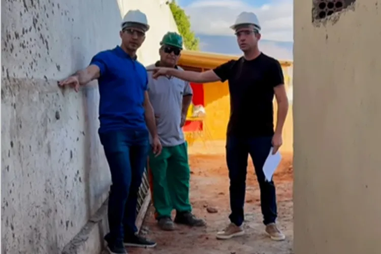 Obras da UBS do Bairro São Félix estão em fase avançada em Brumado