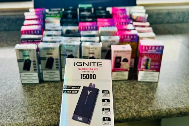 PRF apreende 55 cigarros eletrônicos proibidos na BR-116 em Jequié