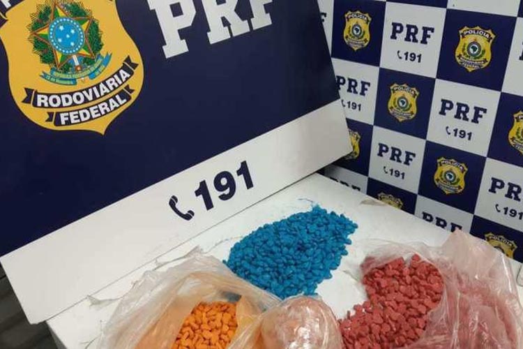 Vitória da Conquista: Homem é preso com 4 mil comprimidos de ecstasy