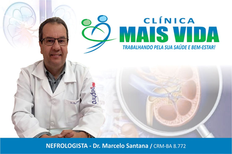 Nefrologista da Clínica Mais Vida alerta sobre as complicações do mal funcionamento dos rins