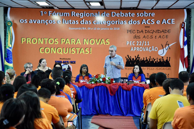 Waldenor participa de Fórum Regional sobre avanços dos agentes comunitários e de endemias em Guanambi