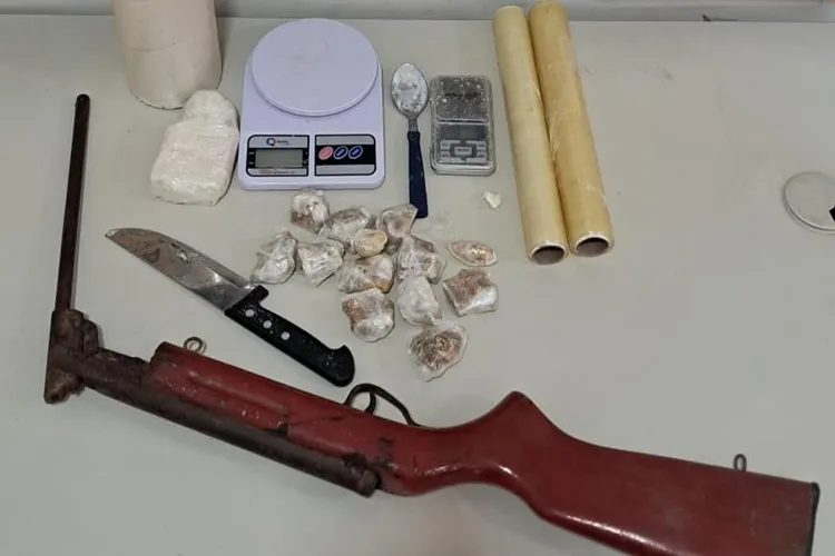 38ª CIPM realiza prisão em flagrante por tráfico de drogas em Bom Jesus da Lapa