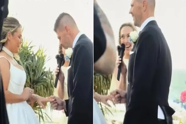 Noivo viraliza ao errar o nome da noiva no altar em cerimônia de casamento na Austrália