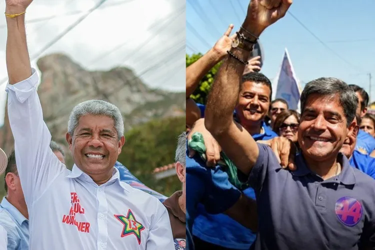 AtlasIntel aponta empate entre ACM Neto e Jerônimo Rodrigues na disputa pelo governo da Bahia