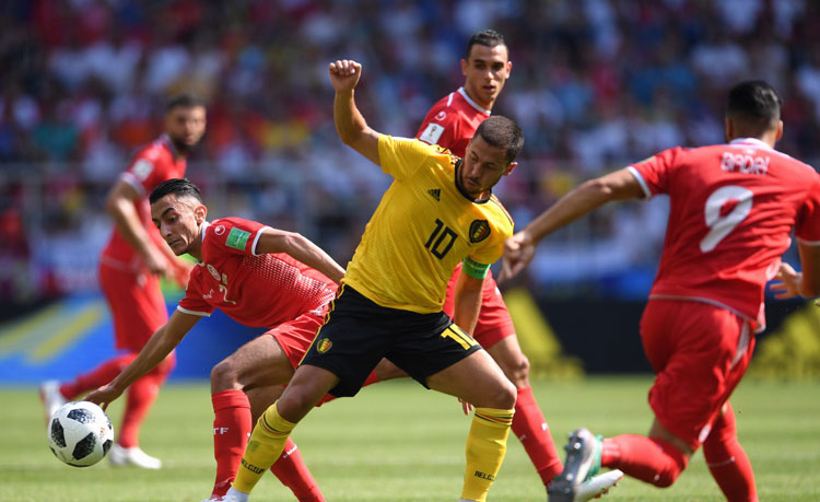 Copa do Mundo 2018: Bélgica arrasa Tunísia e encaminha classificação