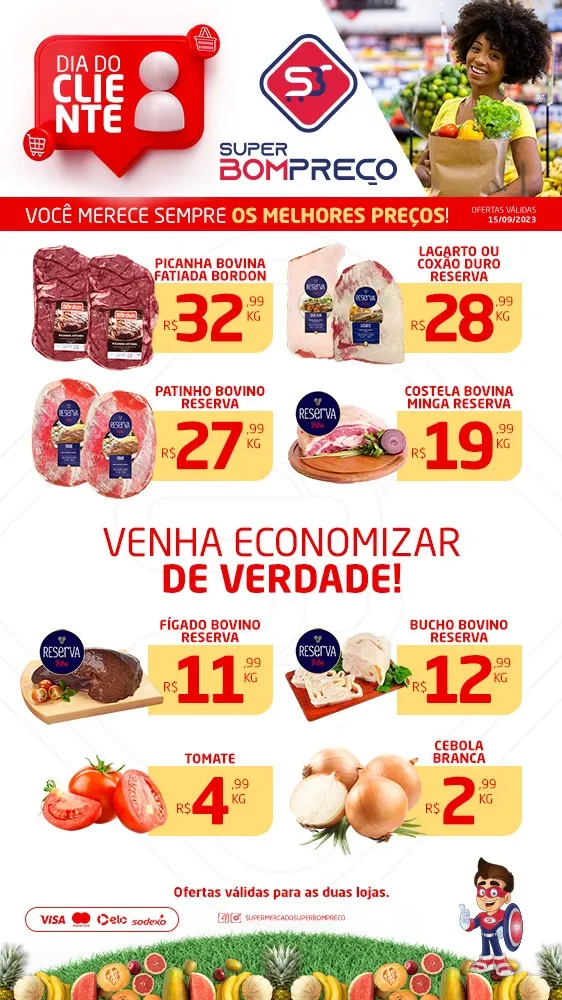 Confira as promoções no Supermercado Super Bom Preço em Brumado