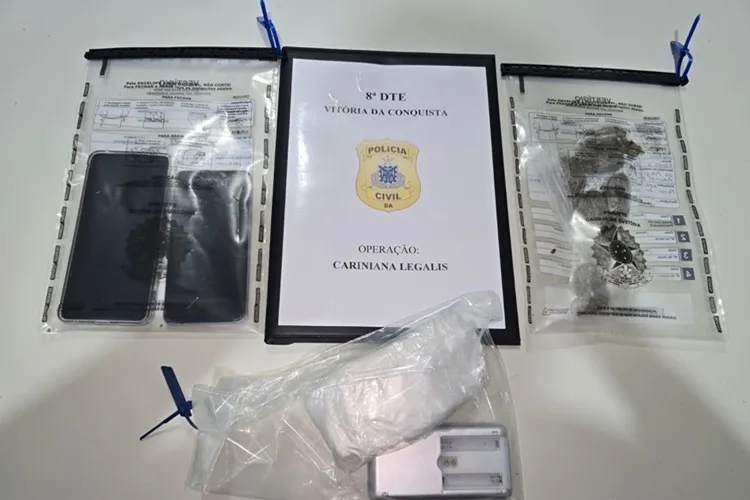 Operação Cariniana Legalis: Homem é preso por tráfico de drogas em Vitória da Conquista