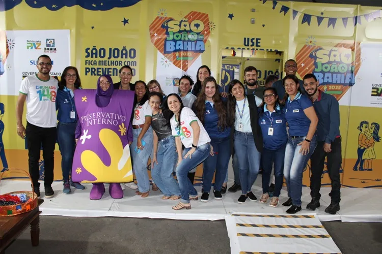 Estande da saúde leva estrutura de testes rápidos no Aniversário de Brumado