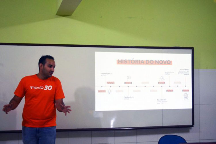 Partido Novo é apresentado durante reunião em Brumado