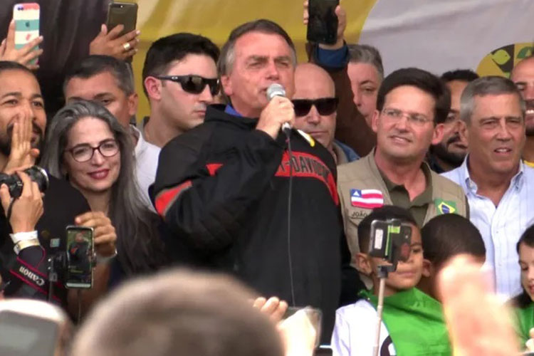 Em Vitória da Conquista, Jair Bolsonaro diz que Nordeste está mais integrado