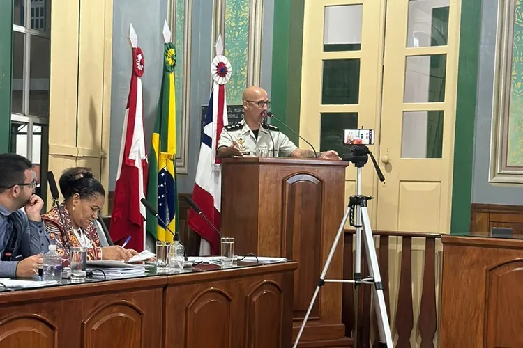 Comandante da 94ª CIPM faz balanço de 5 meses de gestão na Câmara de Caetité