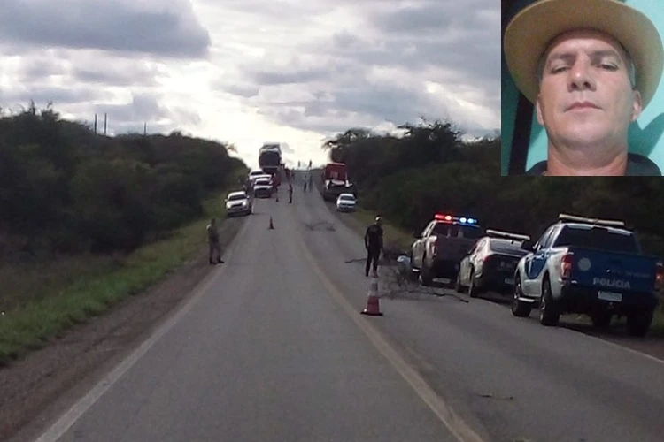 Motociclista morre em acidente envolvendo caminhão na BR-030 em Brumado