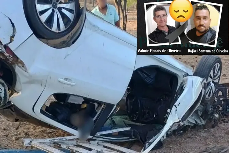 Dois homens morrem em acidente na zona rural de Mucugê