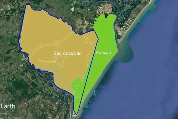 Justiça manda Aracaju devolver 11% do seu território a cidade vizinha