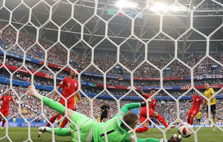 Inglaterra vence a Suécia e vai à semifinal do Mundial