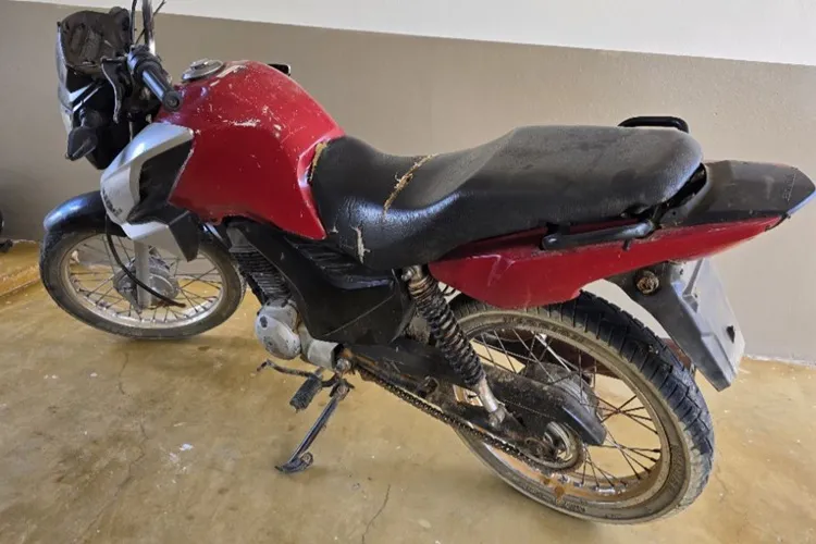 80ª CIPM recupera motocicleta roubada em Belo Campo