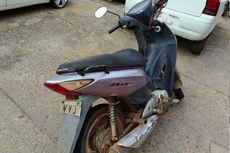 24º BPM apreende moto com sinais de identificação suprimidos em Brumado