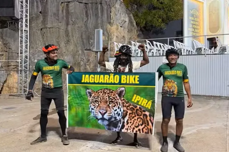 Amigos pedalam 640 km de Ipirá até Santuário de Bom Jesus da Lapa