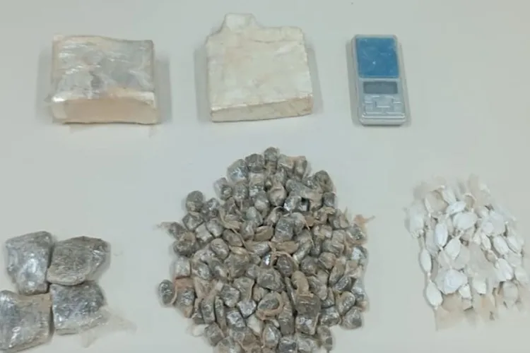 94ª CIPM prende traficante e apreende drogas na zona rural de Tanque Novo