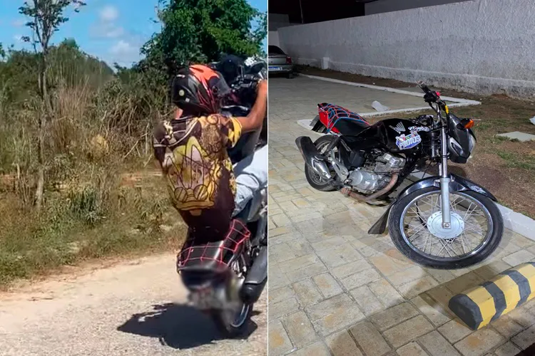 Belo Campo: Após fotos na internet, 80ª CIPM apreende moto usada em manobras perigosas